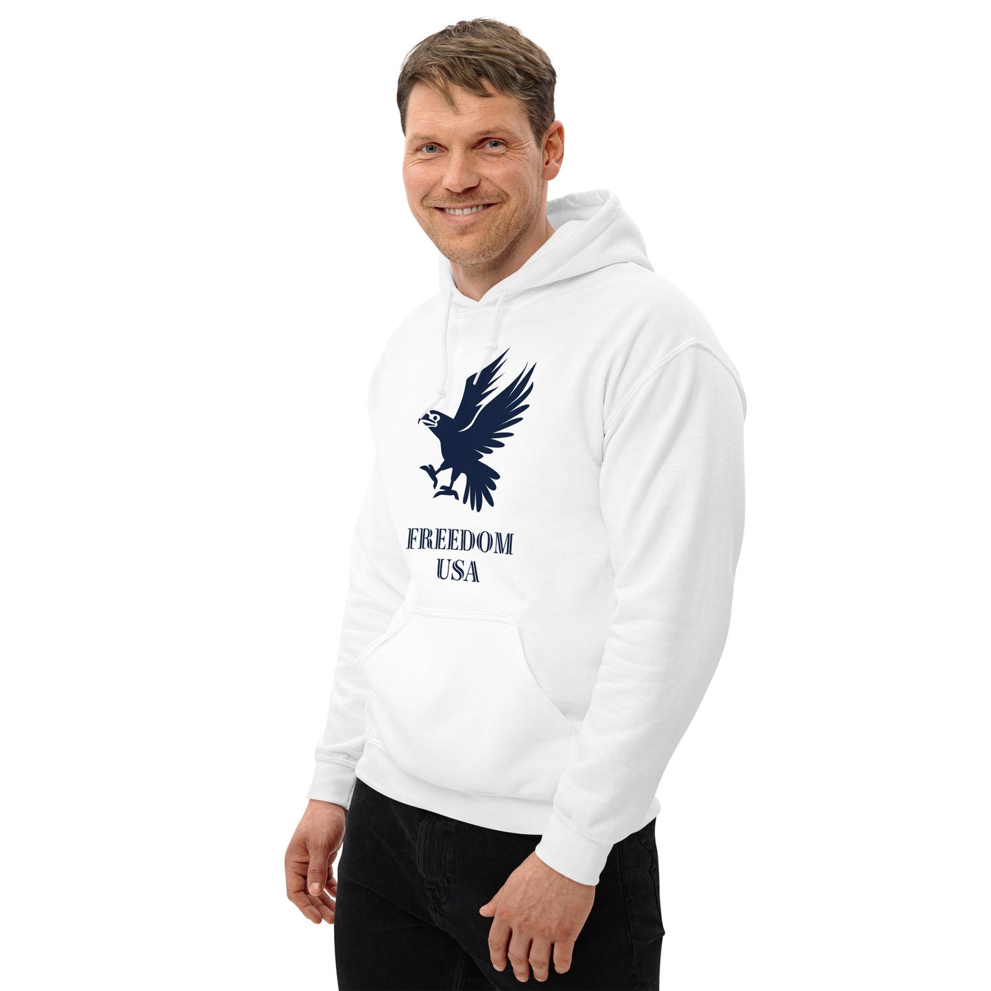 US Eagle Unisex Hoodie - Activewear Well