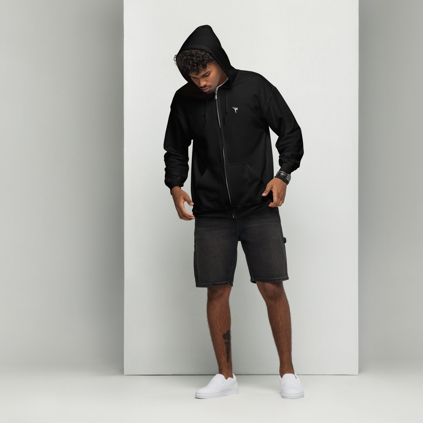 Karate Unisex Heavy Blend Zip Hoodie - Activewear Well