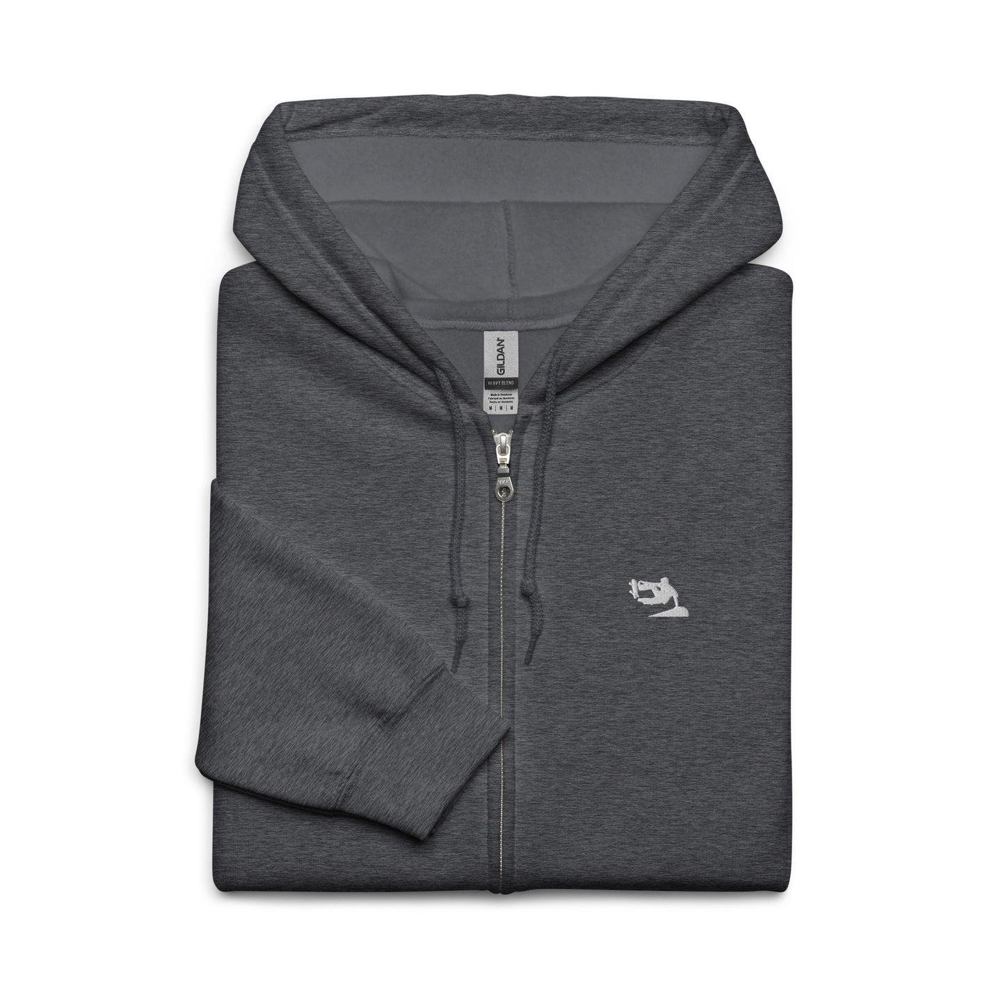 Skateboard Men/Unisex Heavy Blend Zip Hoodie - Activewear Well