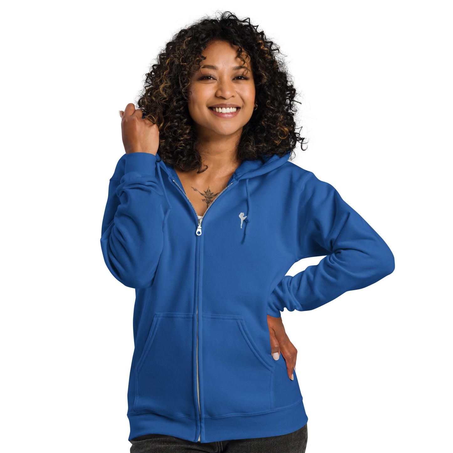 Boxing Unisex Fleece Full-Zip Hoodie - Activewear Well