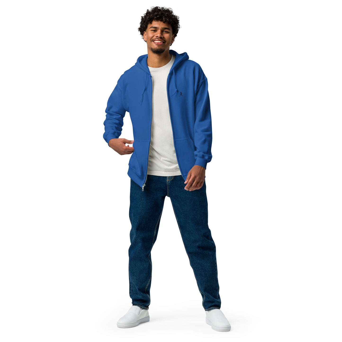 Rugby Player Fleece Full-Zip Hoodie - Activewear Well