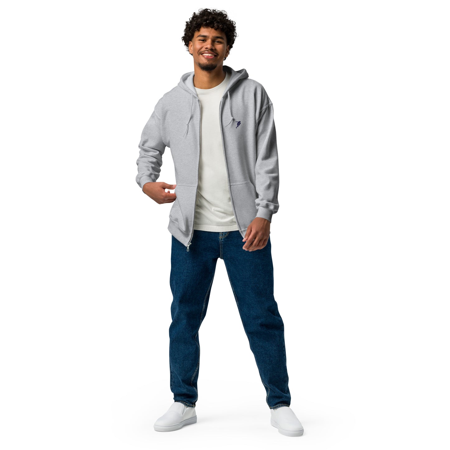 American Football Fleece Full-Zip Hoodie - Activewear Well