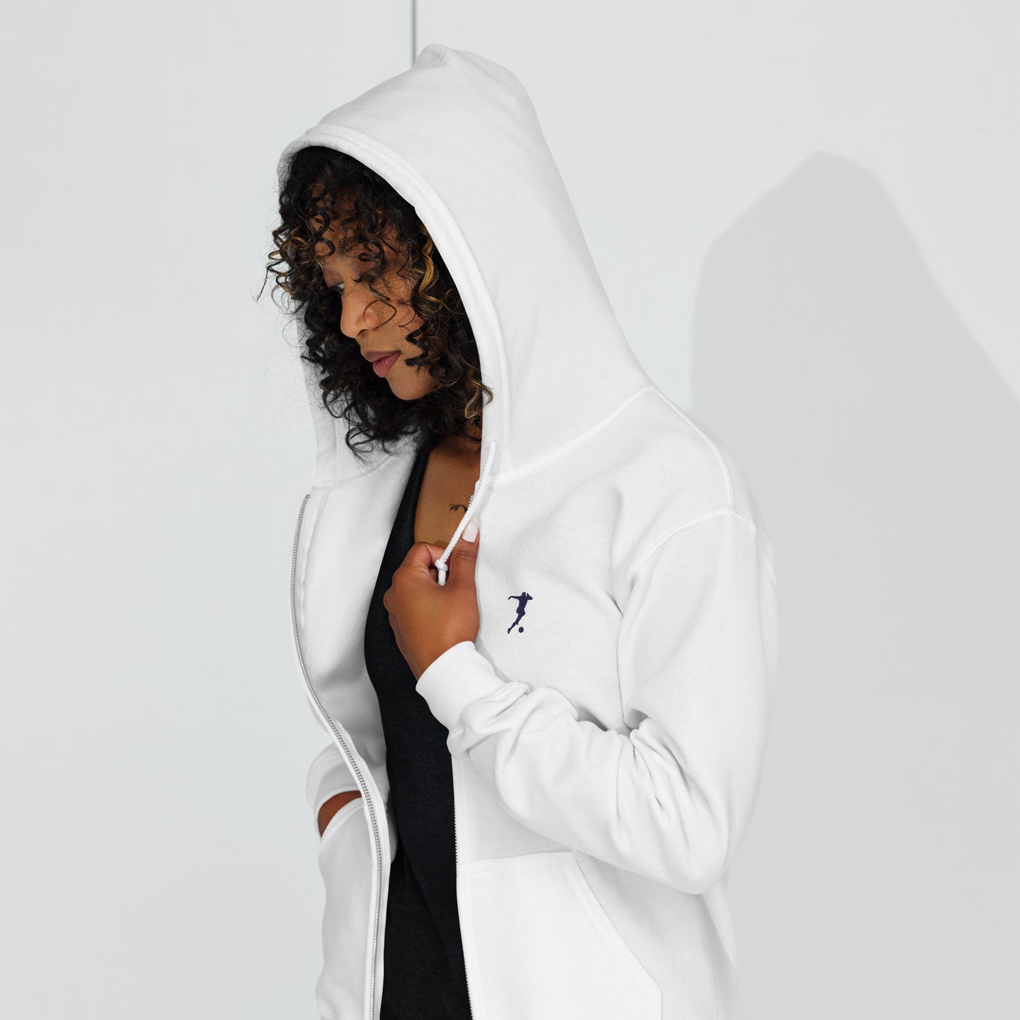 Soccer Player Fleece Full-Zip Hoodie - Activewear Well