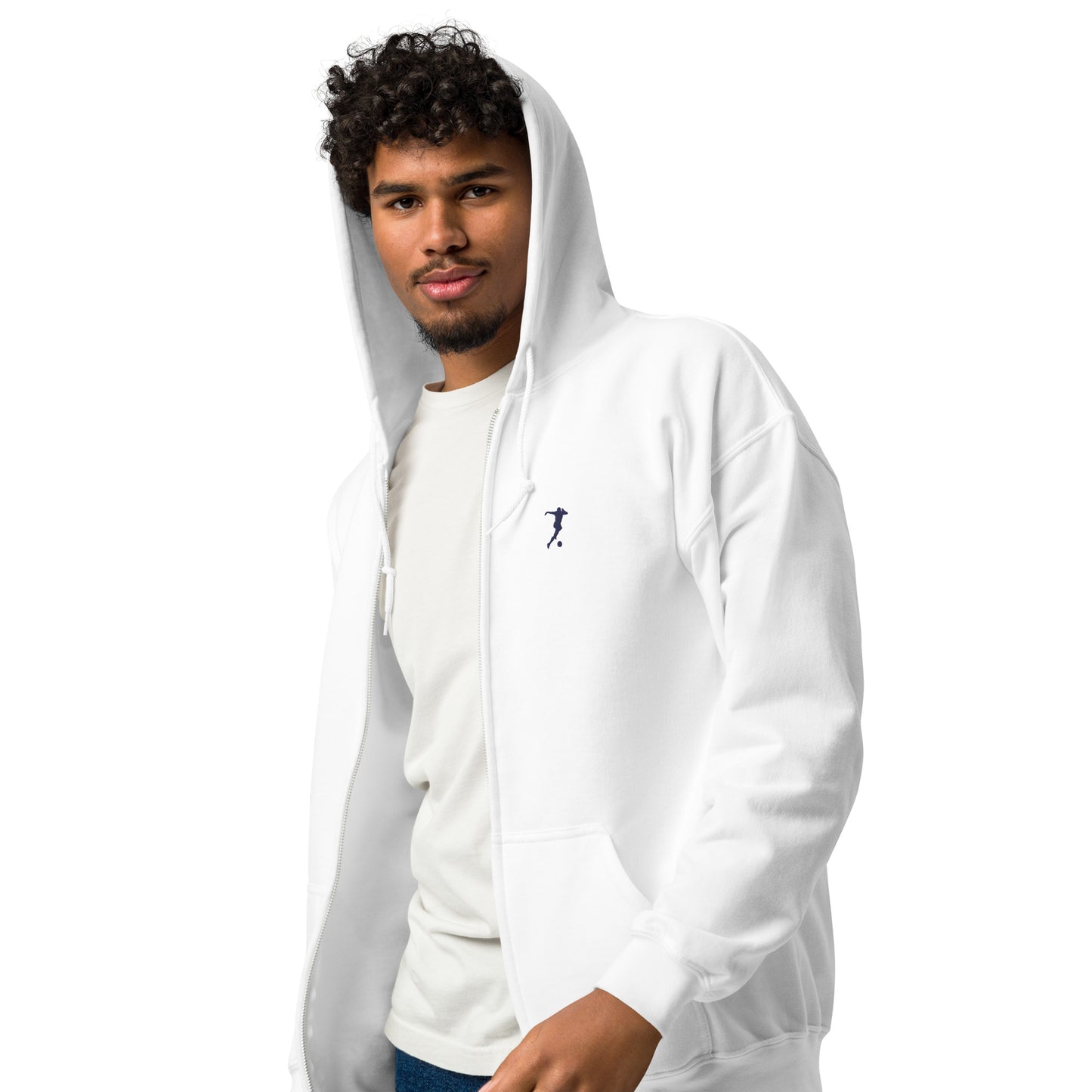 Soccer Player Fleece Full-Zip Hoodie - Activewear Well