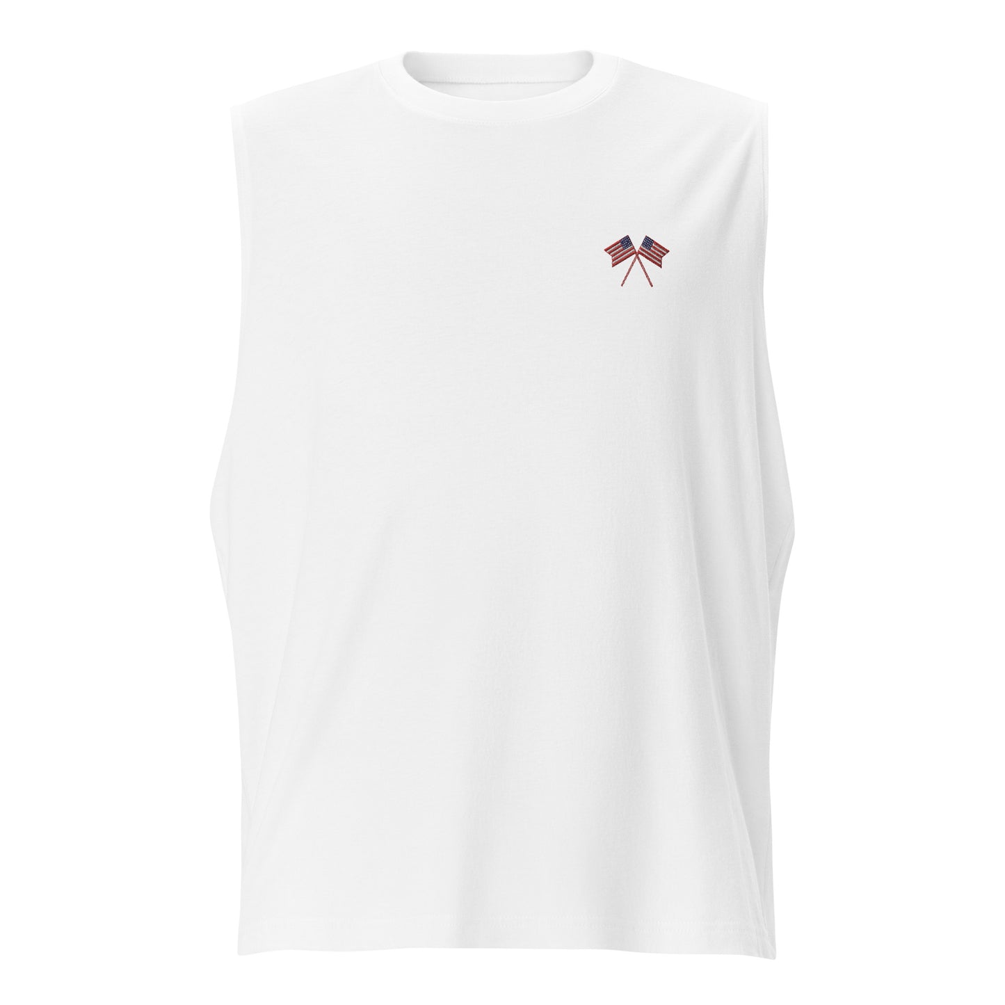 American Flag Muscle Shirt - Activewear Well