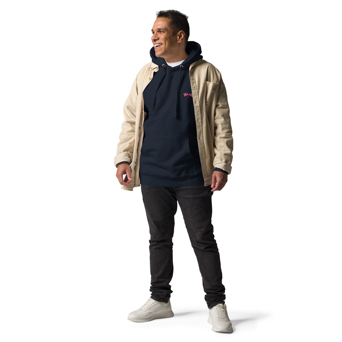 Flag Unisex Hoodie - Activewear Well