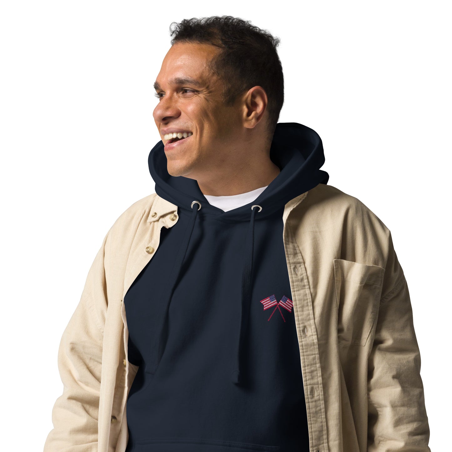 Flag Unisex Hoodie - Activewear Well