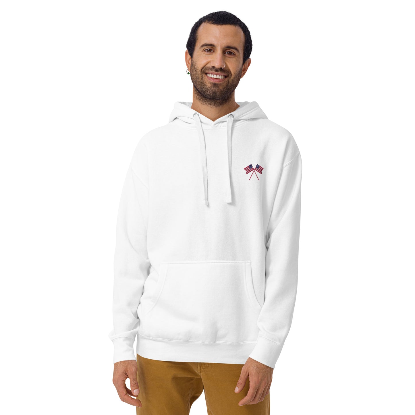 Flag Unisex Hoodie - Activewear Well