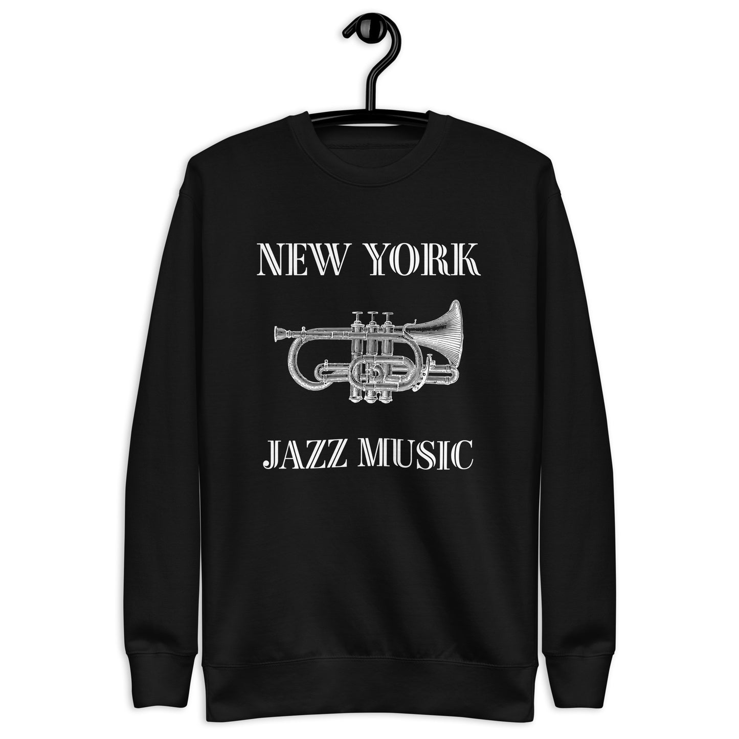 New York Jazz Unisex Premium Sweatshirt - Activewear Well