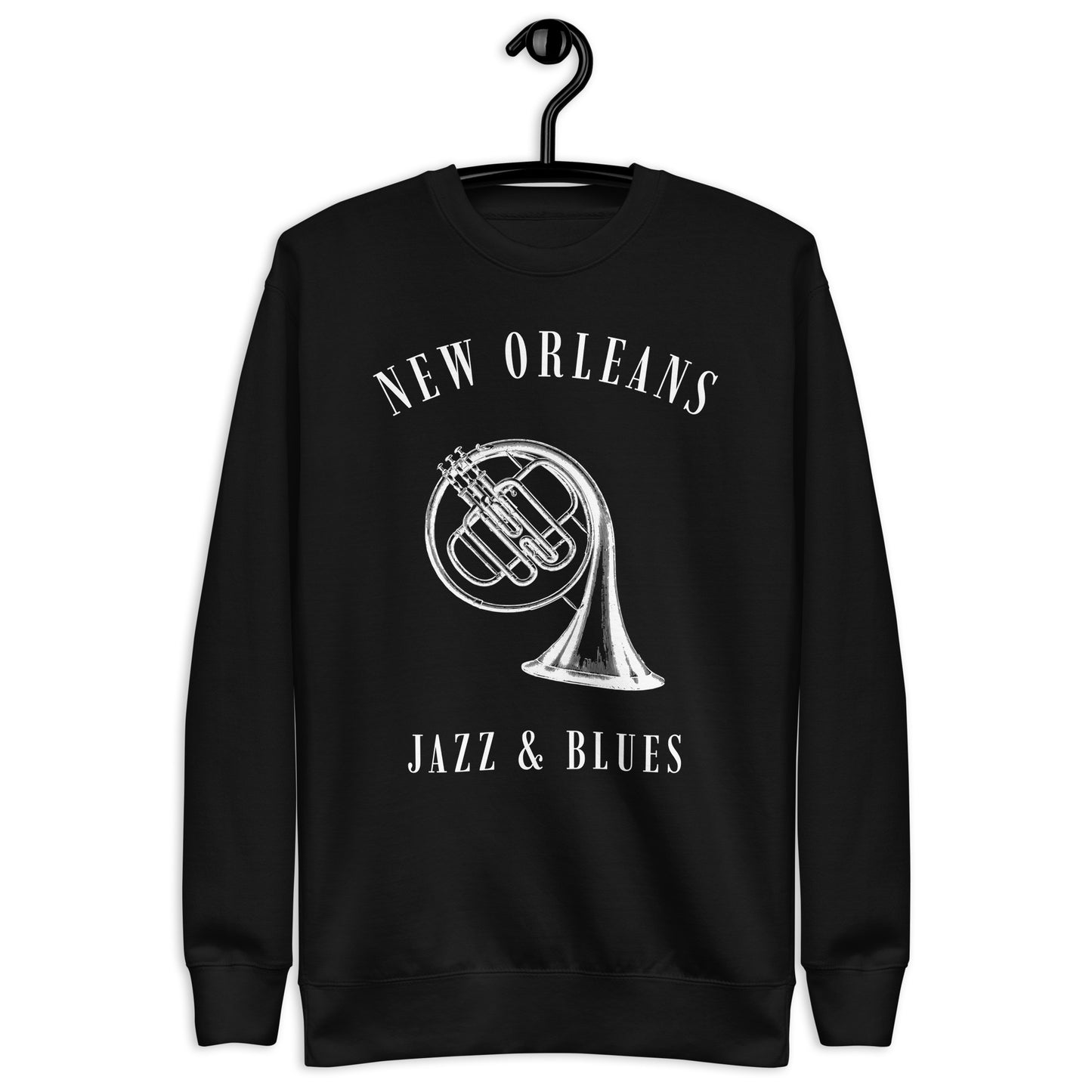 New Orleans Blues Unisex Premium Sweatshirt - Activewear Well