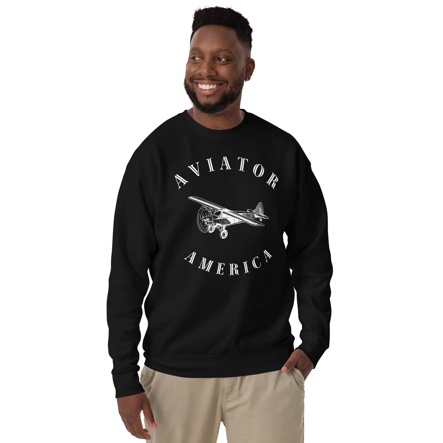 Aviator Premium Sweatshirt - Activewear Well