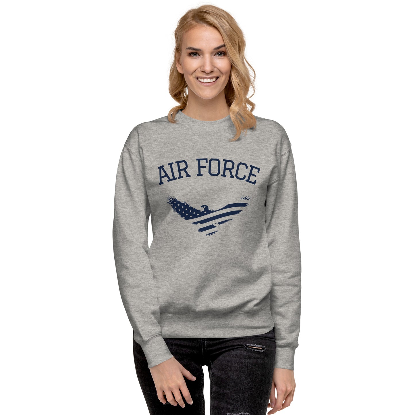 US Air Force Unisex Premium Sweatshirt - Activewear Well