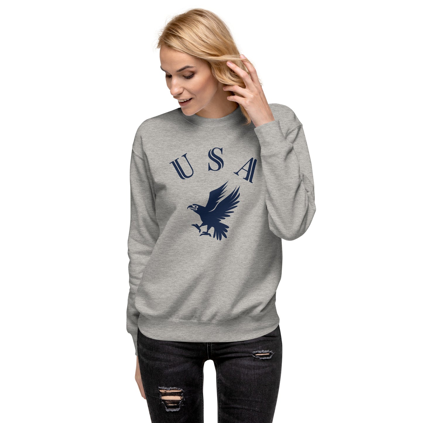 USA Unisex Premium Sweatshirt - Activewear Well