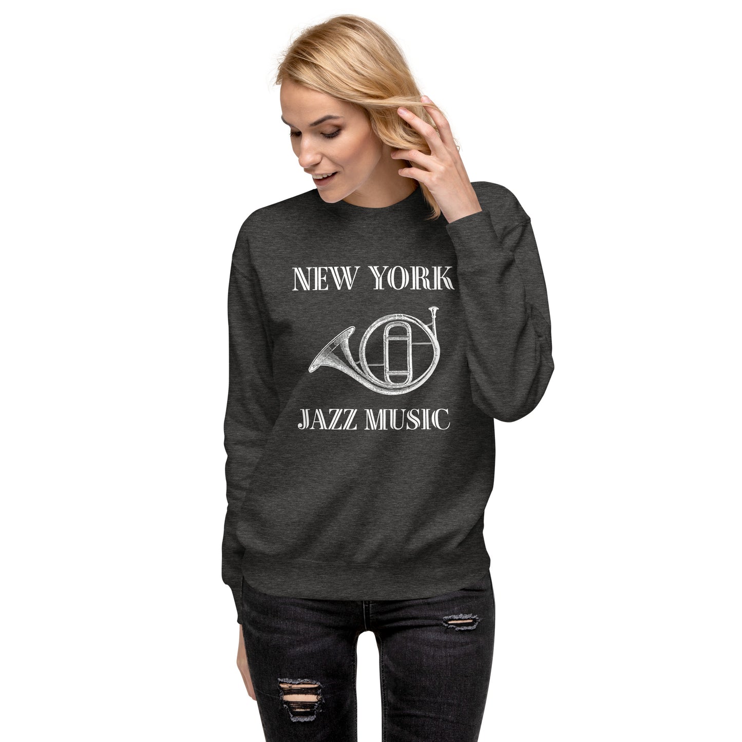 Big Band Jazz Unisex Premium Sweatshirt - Activewear Well