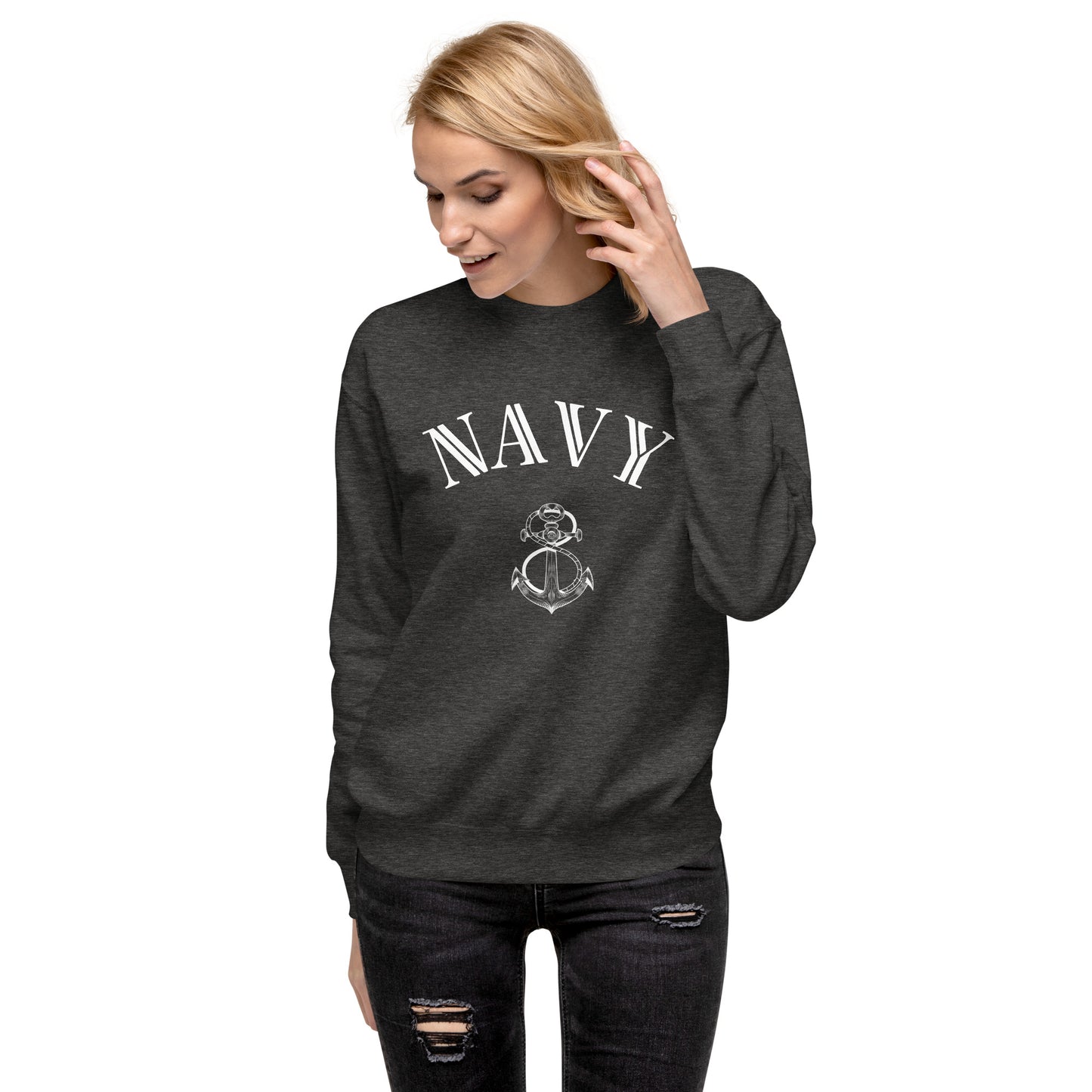 US Navy Premium Sweatshirt - Activewear Well