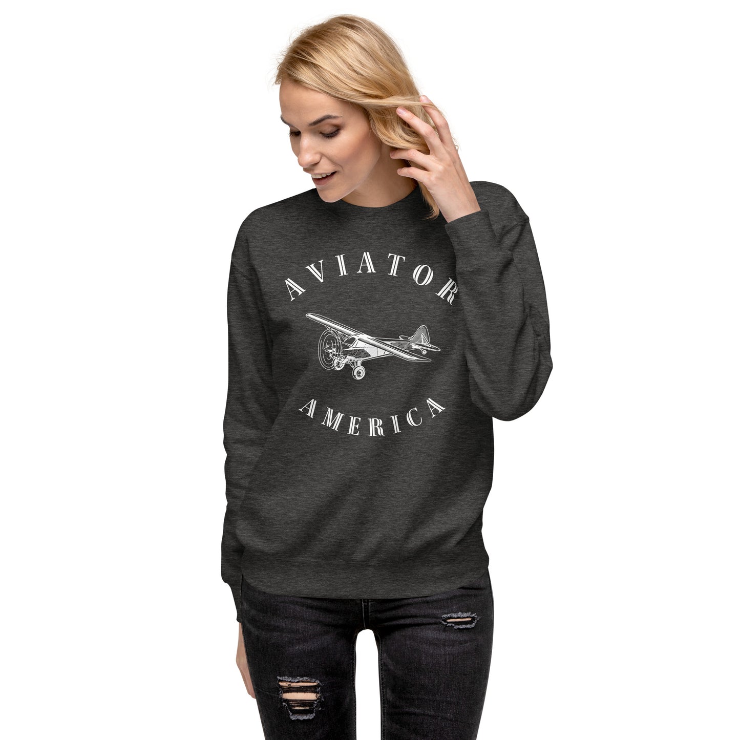 Aviator Premium Sweatshirt - Activewear Well