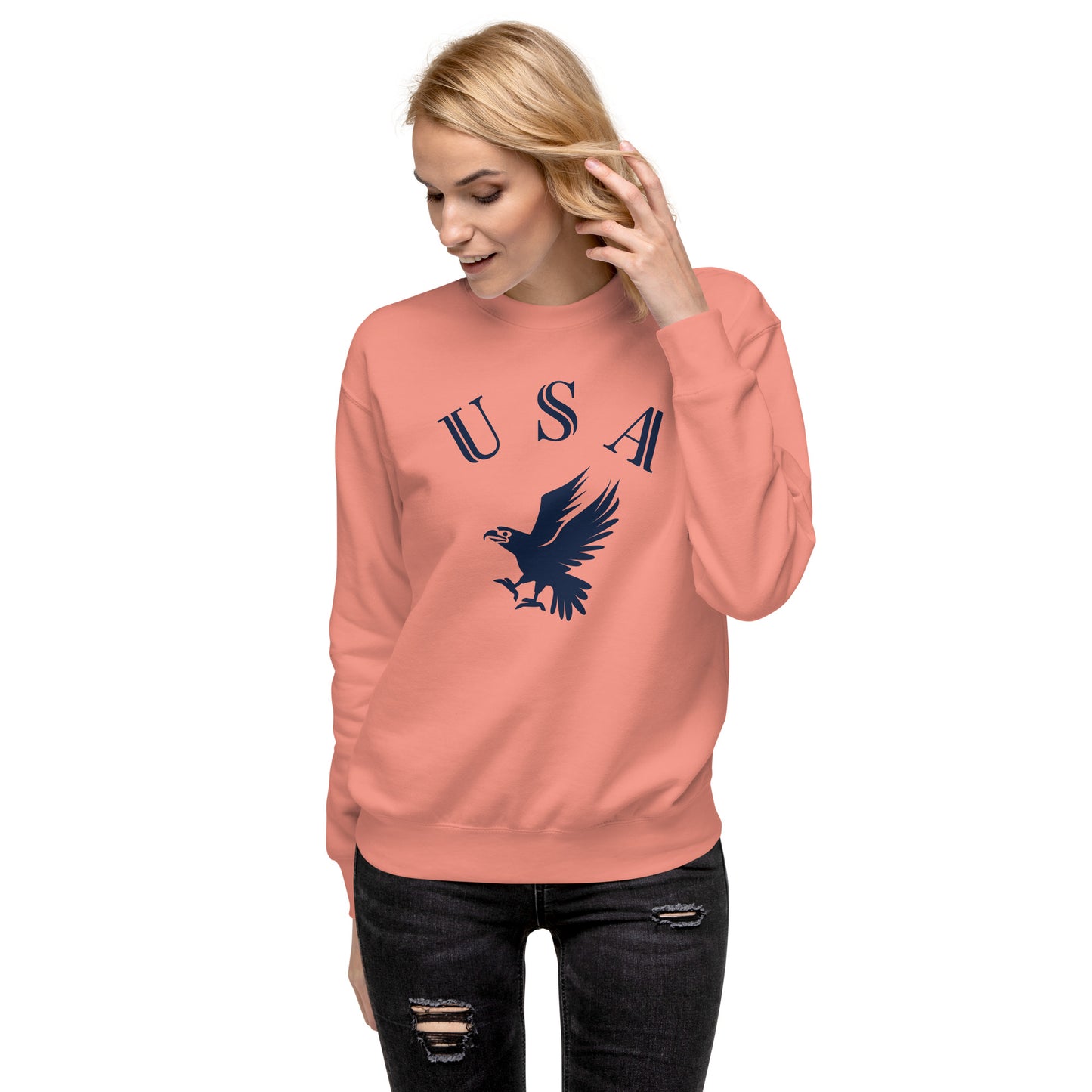 USA Unisex Premium Sweatshirt - Activewear Well