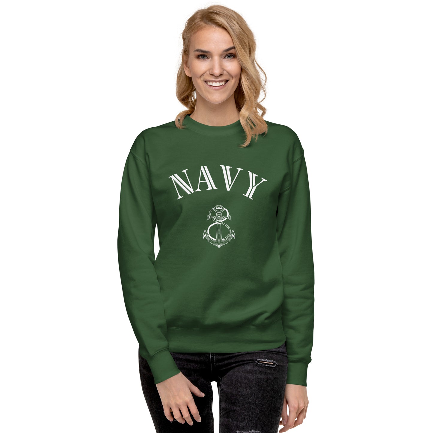US Navy Premium Sweatshirt - Activewear Well