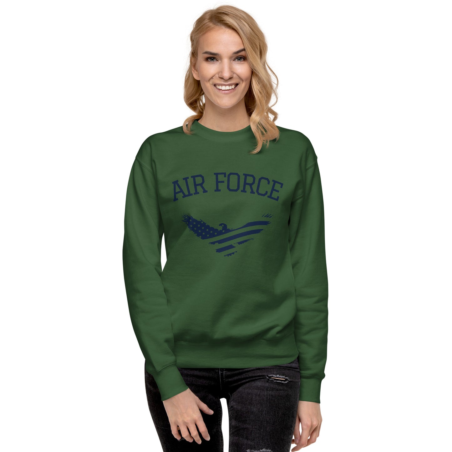 US Air Force Unisex Premium Sweatshirt - Activewear Well