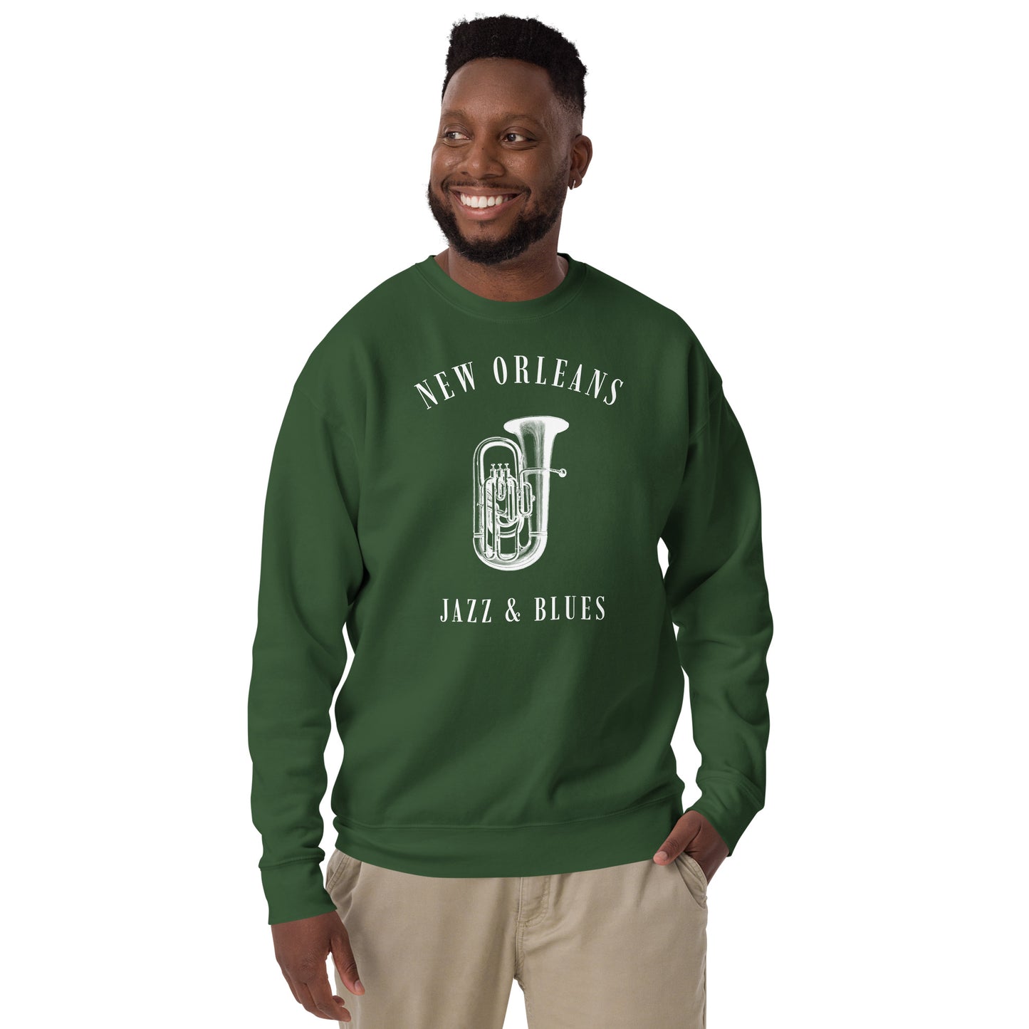 New Orleans Jazz Unisex Premium Sweatshirt - Activewear Well
