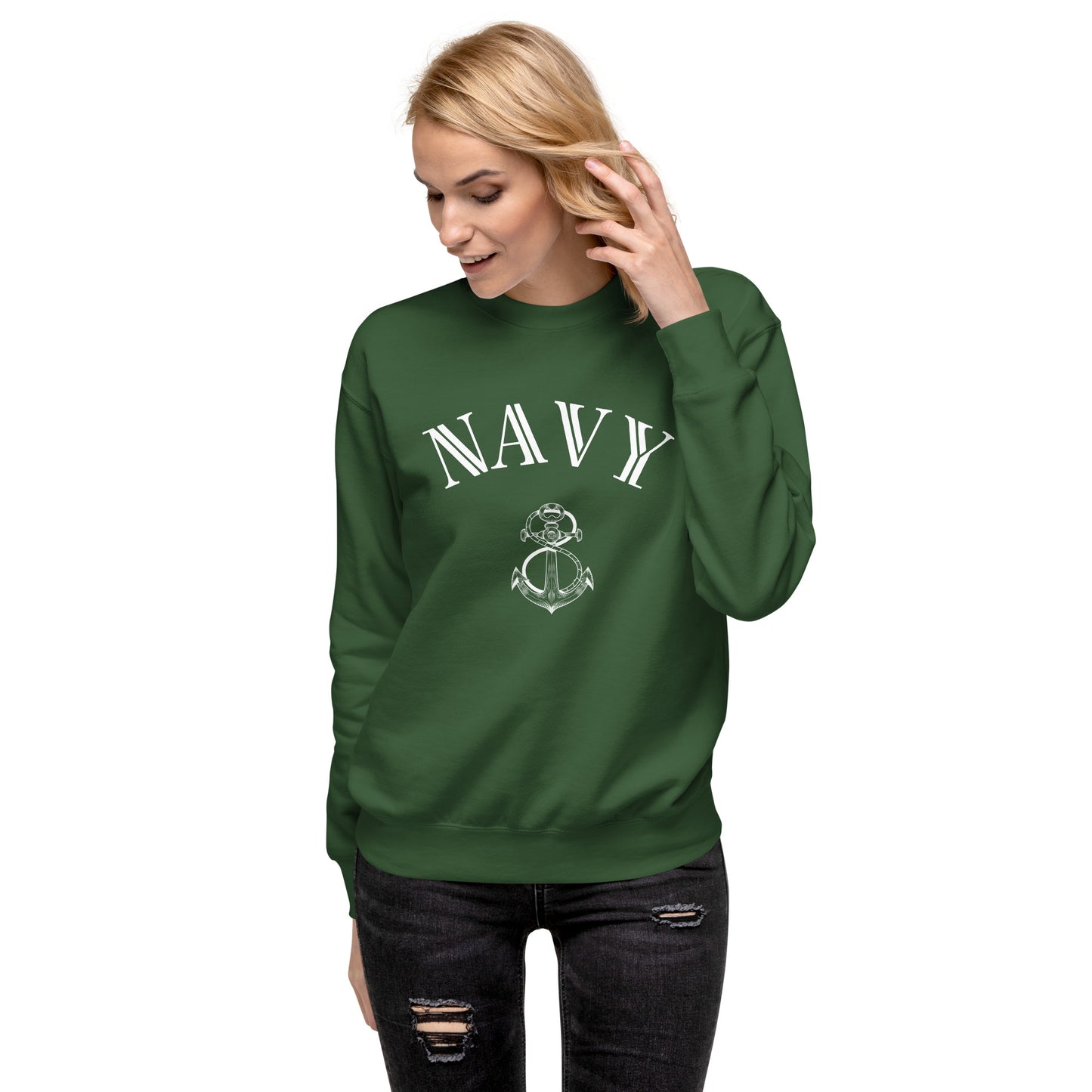 US Navy Premium Sweatshirt - Activewear Well