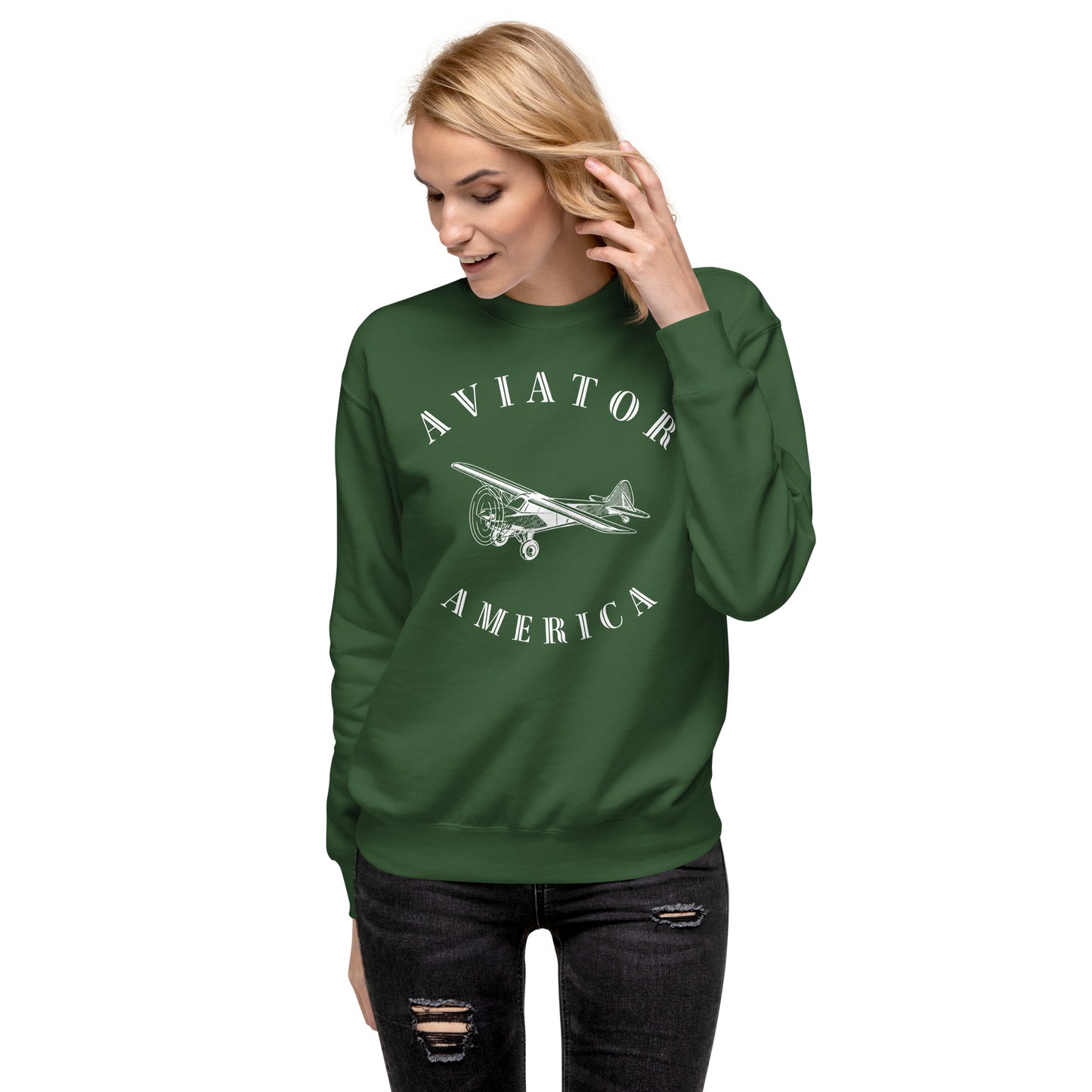 Aviator Premium Sweatshirt - Activewear Well