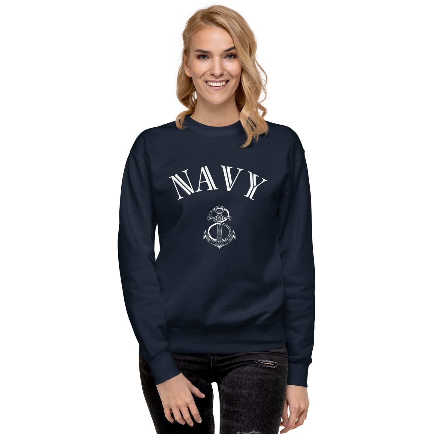 US Navy Premium Sweatshirt - Activewear Well