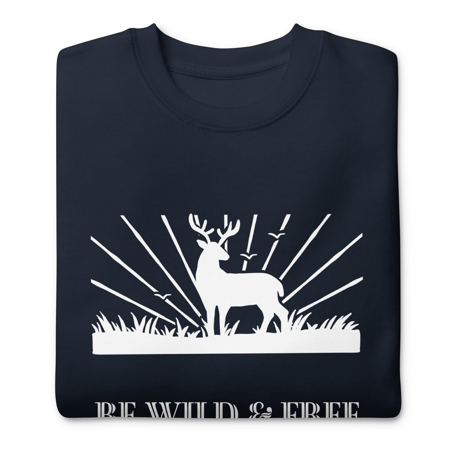 Wild & Free Unisex Premium Sweatshirt - Activewear Well