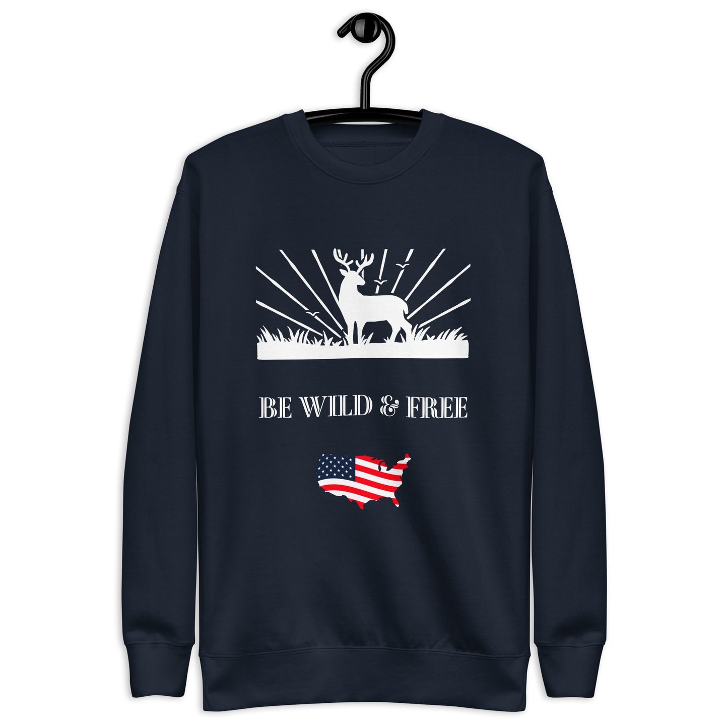 Wild & Free Unisex Premium Sweatshirt - Activewear Well
