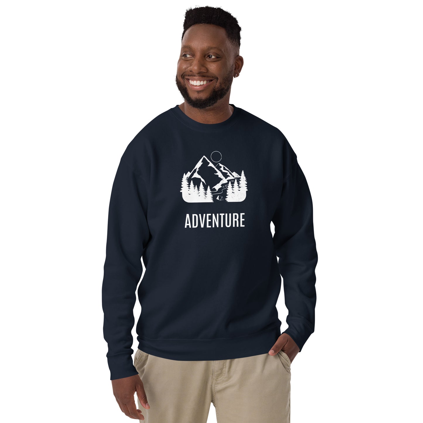 Rocky Mountains Unisex Premium Sweatshirt - Activewear Well