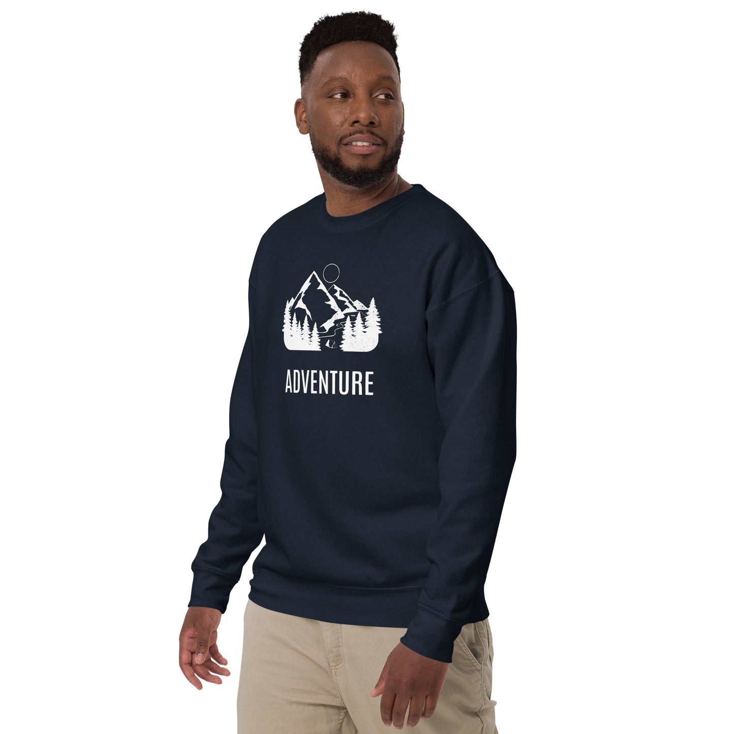 Rocky Mountains Unisex Premium Sweatshirt - Activewear Well