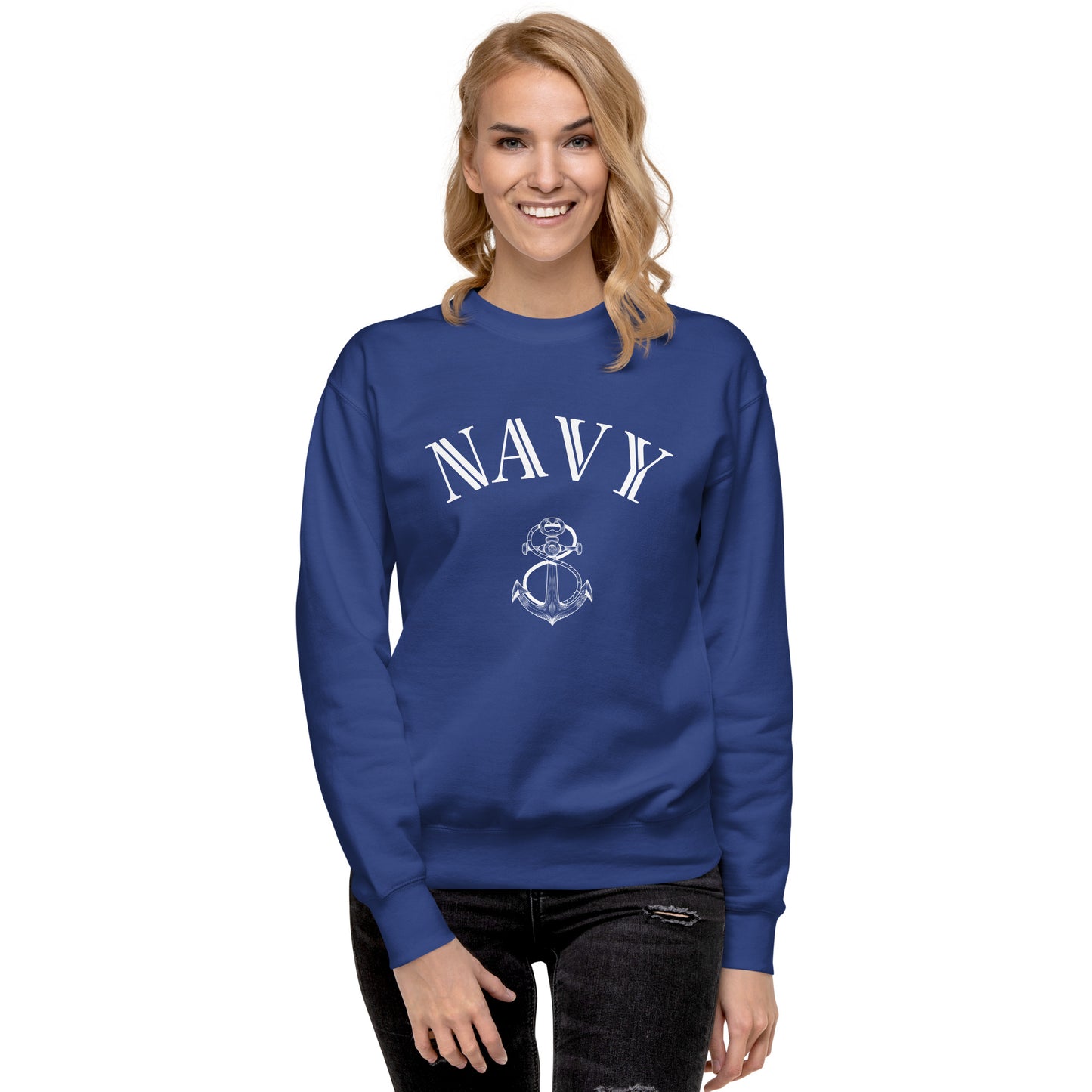 US Navy Premium Sweatshirt - Activewear Well