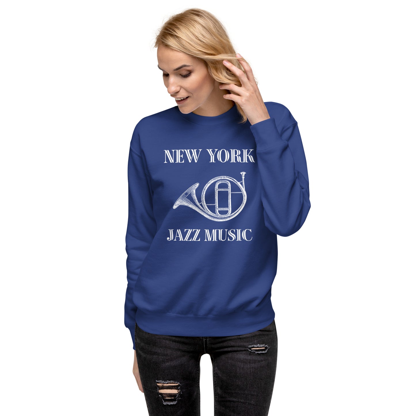 Big Band Jazz Unisex Premium Sweatshirt - Activewear Well