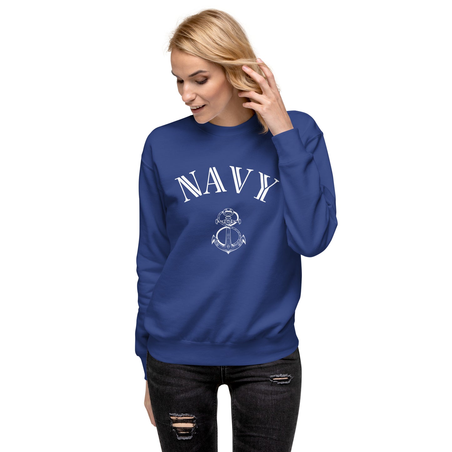 US Navy Premium Sweatshirt - Activewear Well