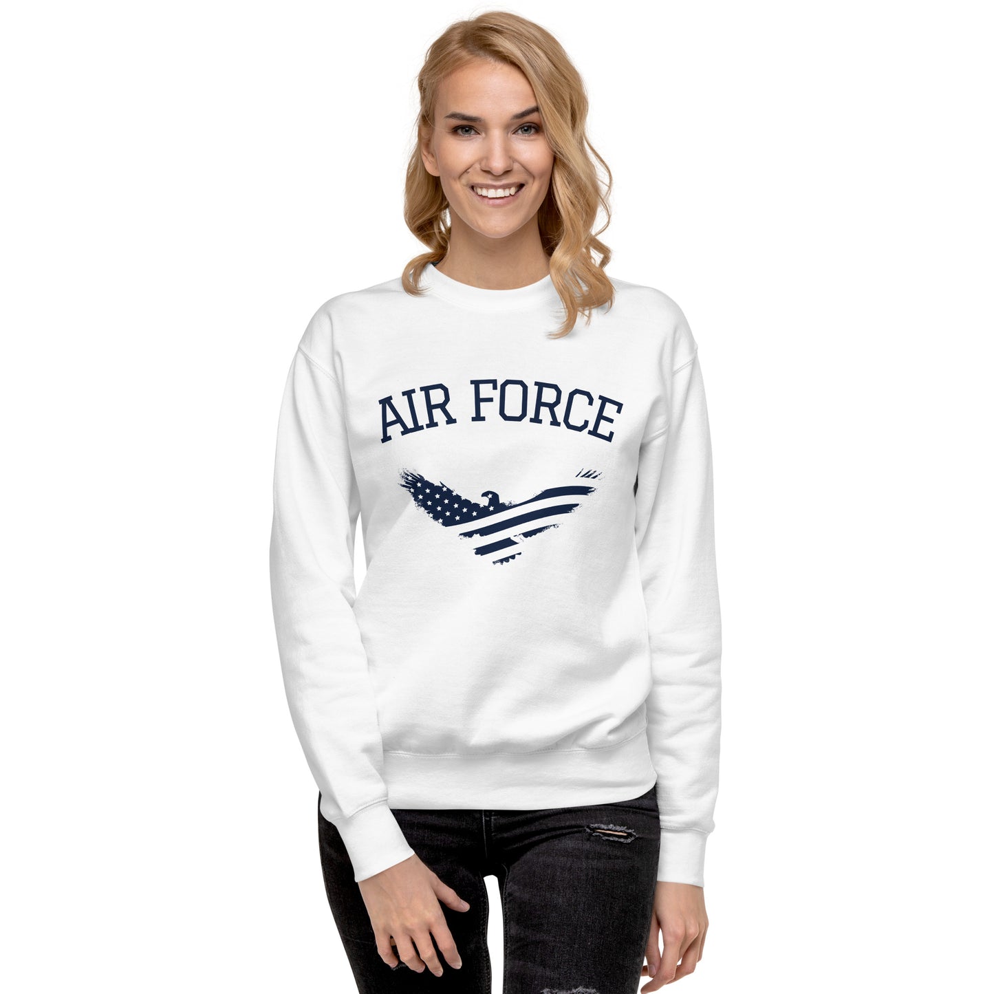 US Air Force Unisex Premium Sweatshirt - Activewear Well