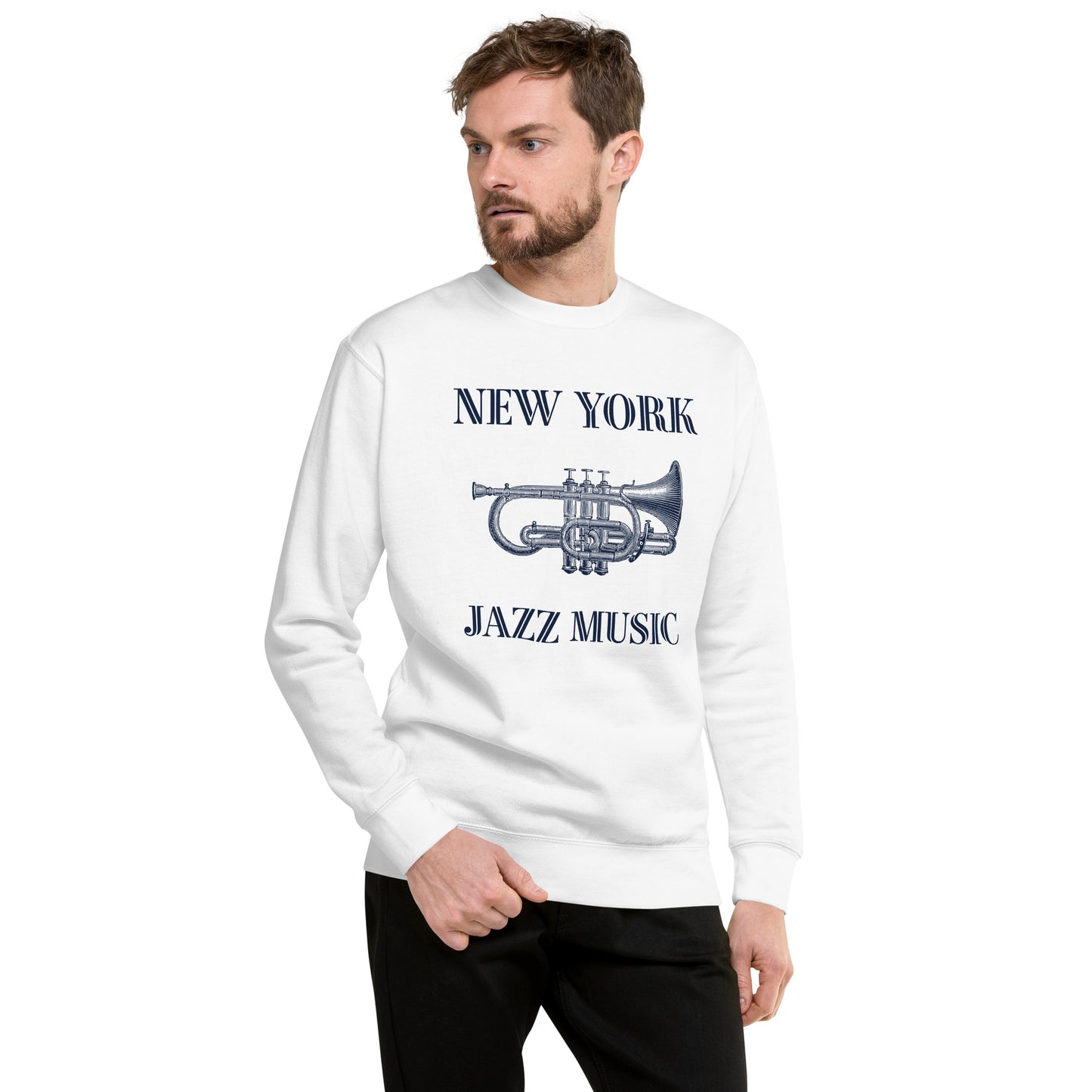 New York Unisex Premium Sweatshirt - Activewear Well