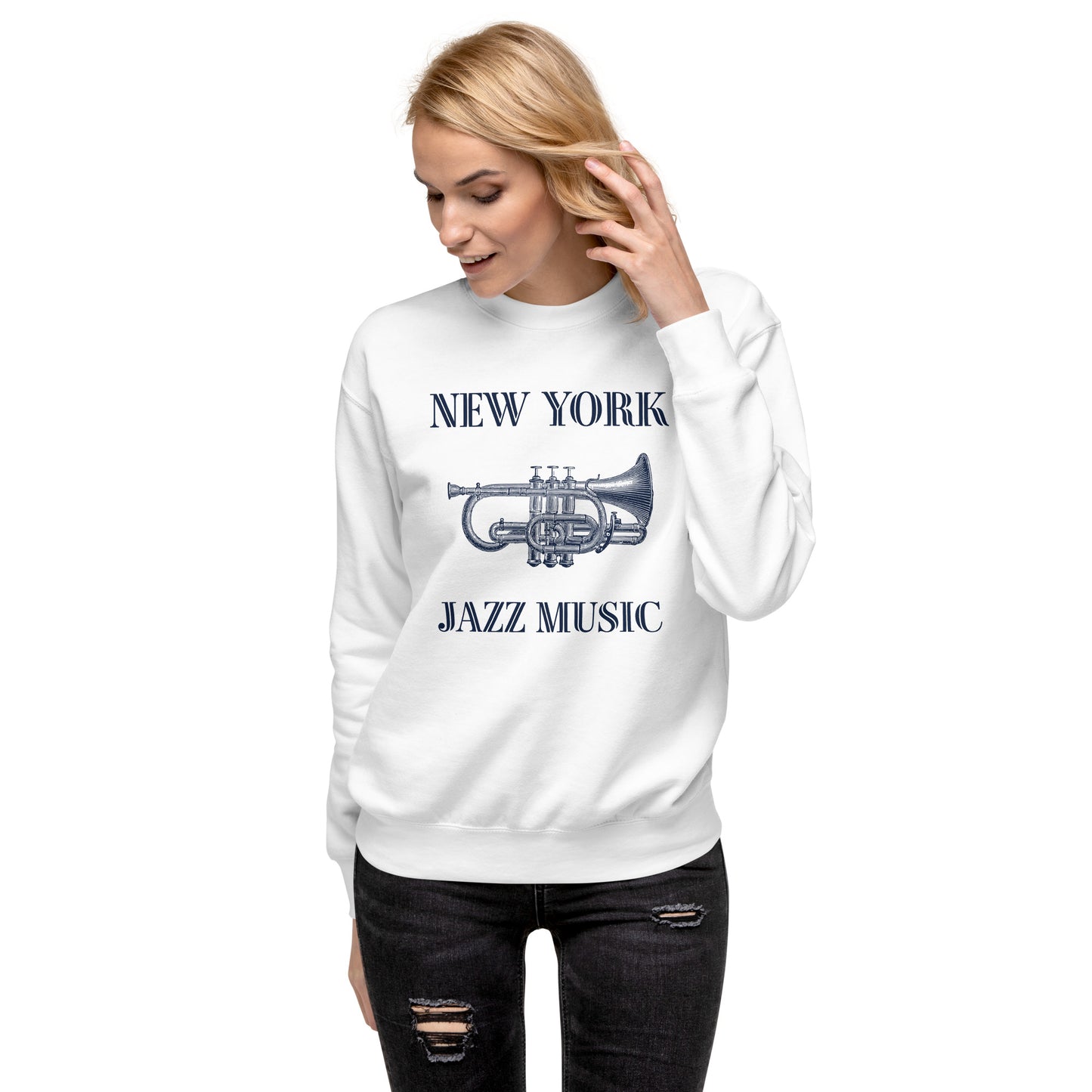 New York Unisex Premium Sweatshirt - Activewear Well