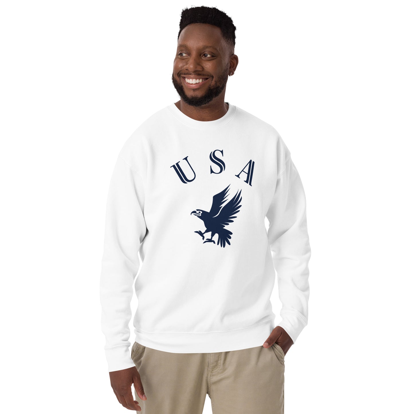 USA Unisex Premium Sweatshirt - Activewear Well