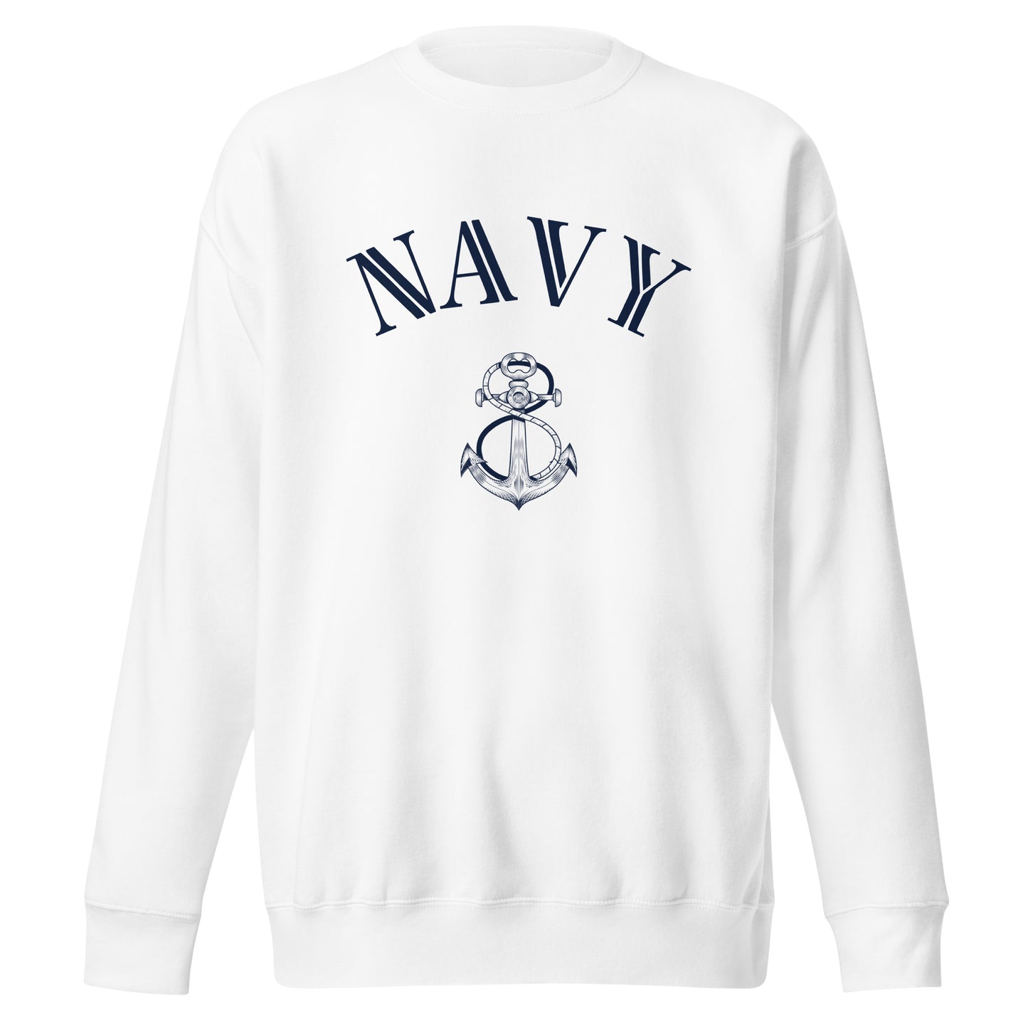 US Navy Unisex Premium Sweatshirt - Activewear Well