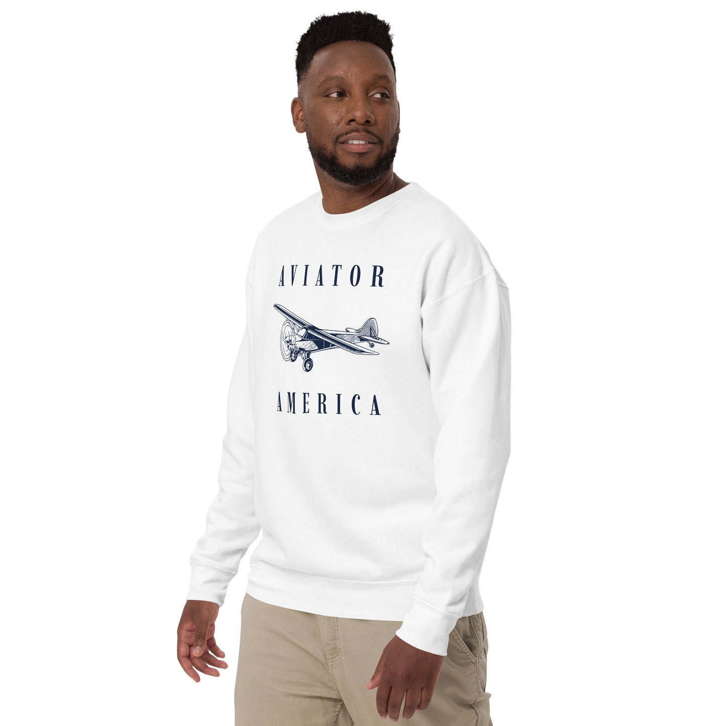Aviator Unisex Premium Sweatshirt - Activewear Well