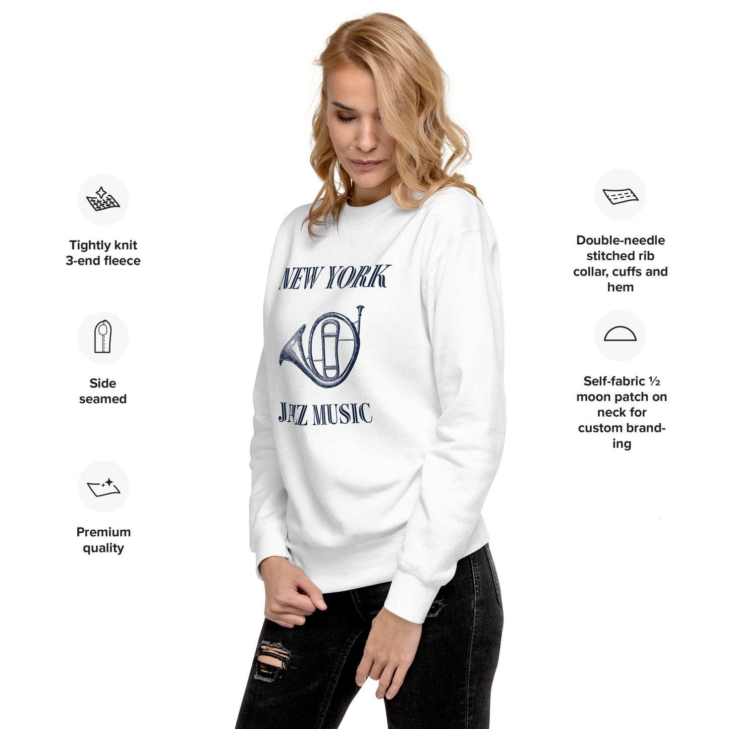 Big Band Unisex Premium Sweatshirt - Activewear Well