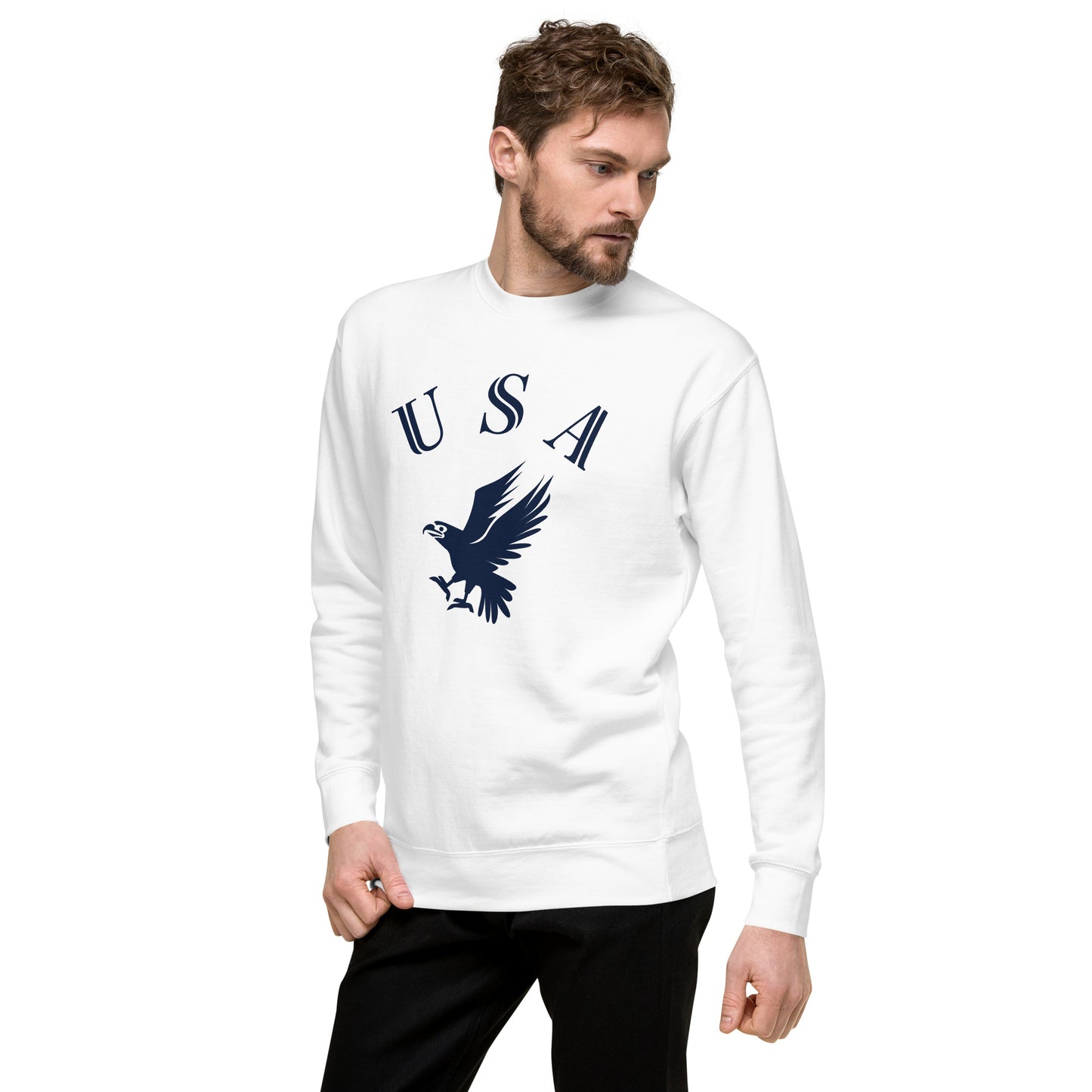 USA Unisex Premium Sweatshirt - Activewear Well