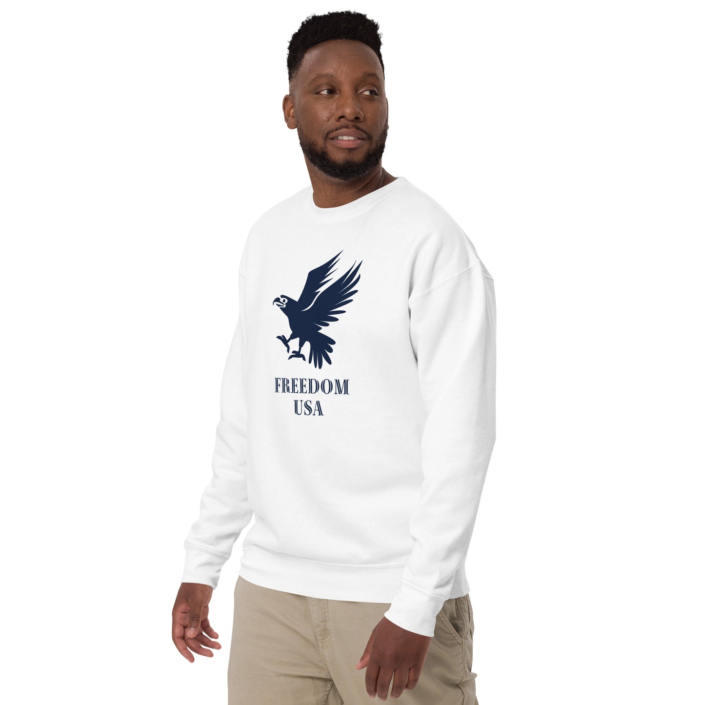 US Eagle Unisex Premium Sweatshirt - Activewear Well