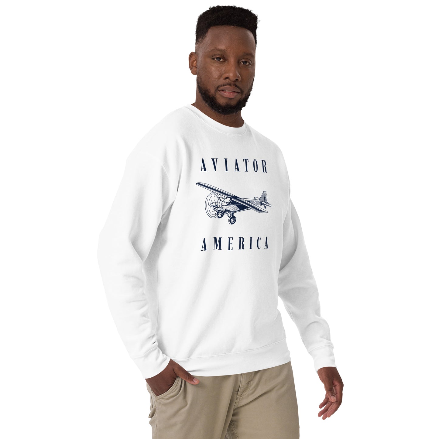 Aviator Unisex Premium Sweatshirt - Activewear Well