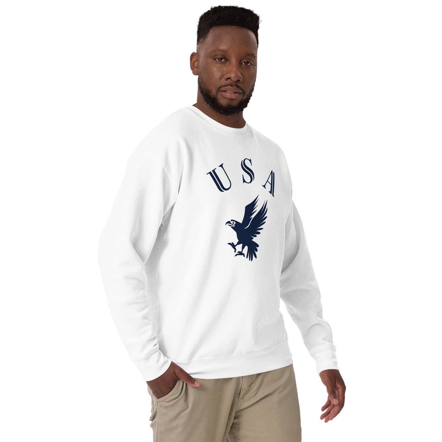 USA Unisex Premium Sweatshirt - Activewear Well