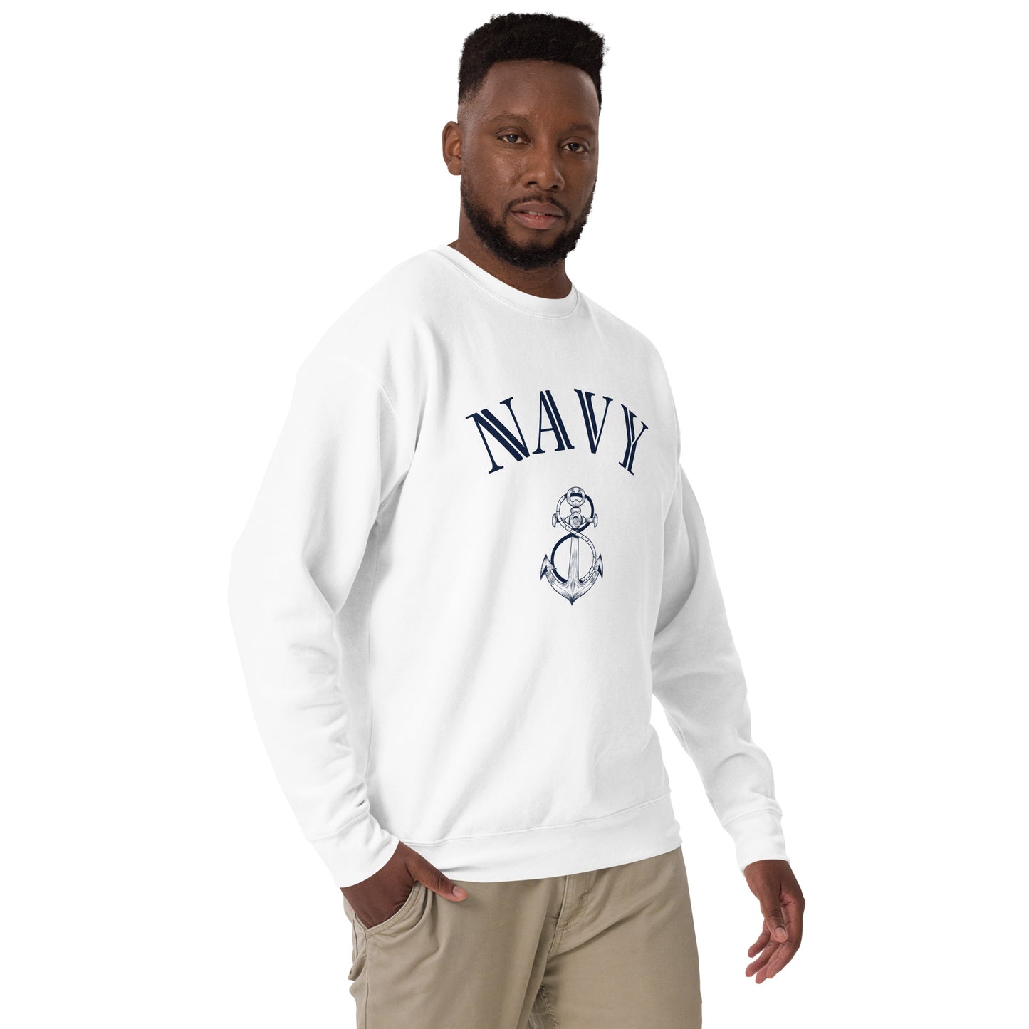 US Navy Unisex Premium Sweatshirt - Activewear Well