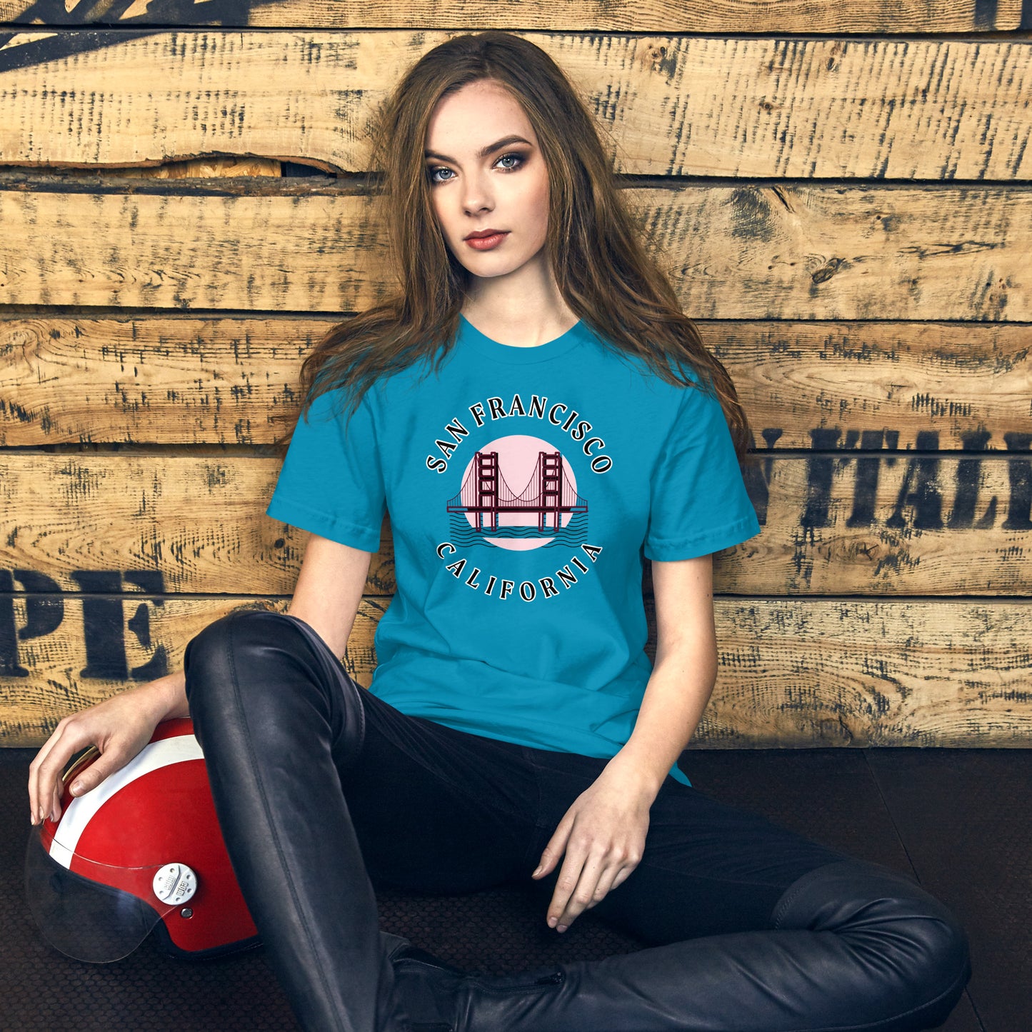 San Francisco Women's Cotton T-Shirt - Activewear Well