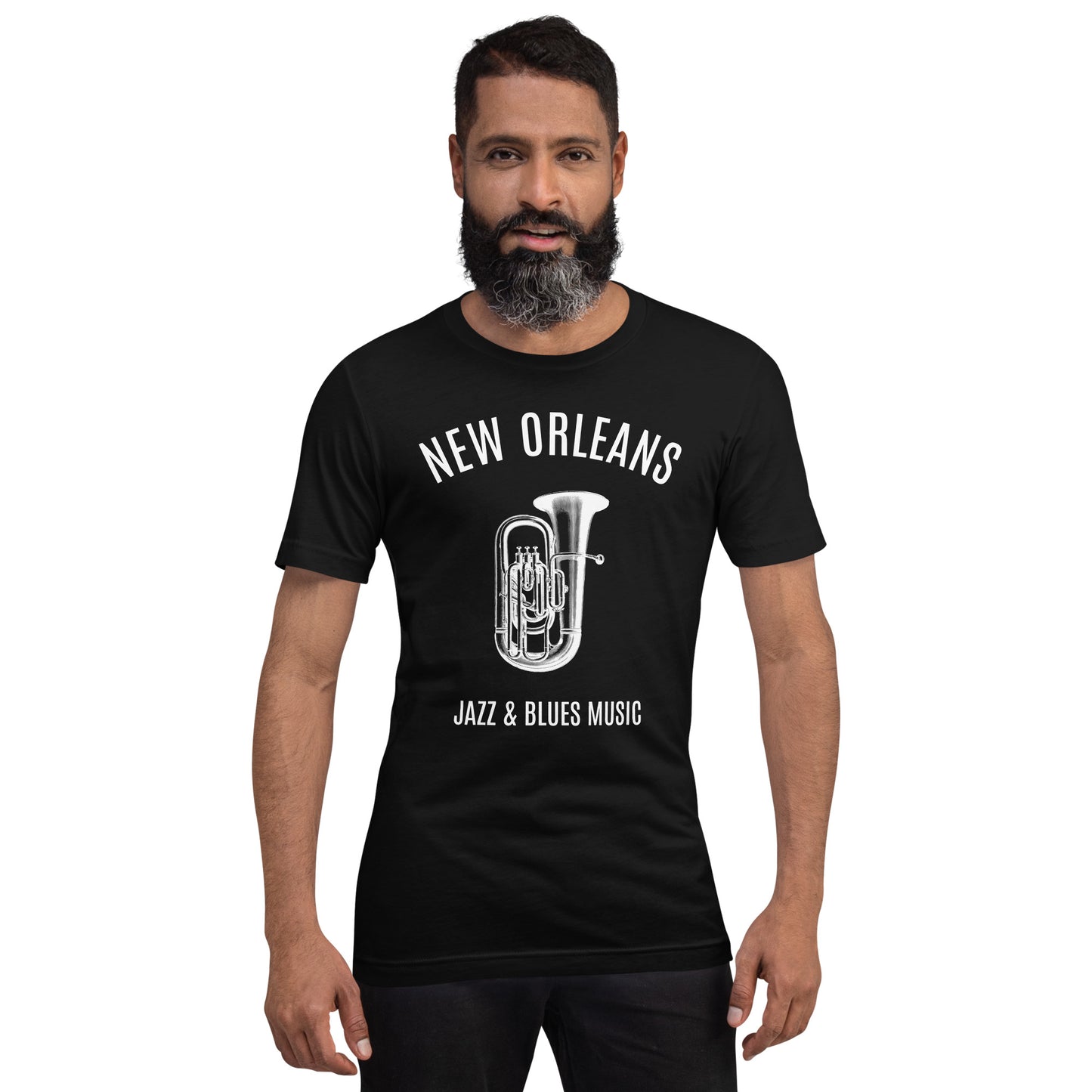 New Orleans Jazz Men/Unisex T-Shirt - Activewear Well