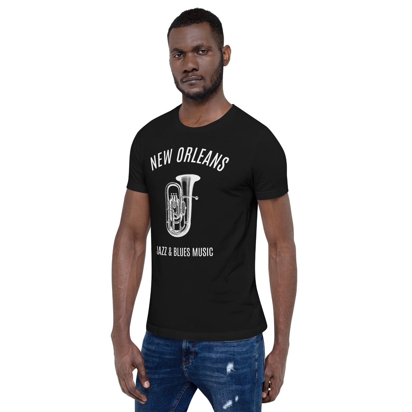 New Orleans Jazz Men/Unisex T-Shirt - Activewear Well