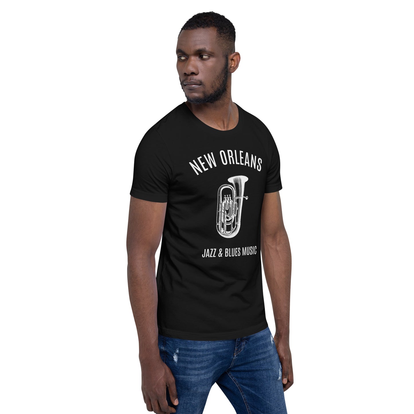 New Orleans Jazz Men/Unisex T-Shirt - Activewear Well